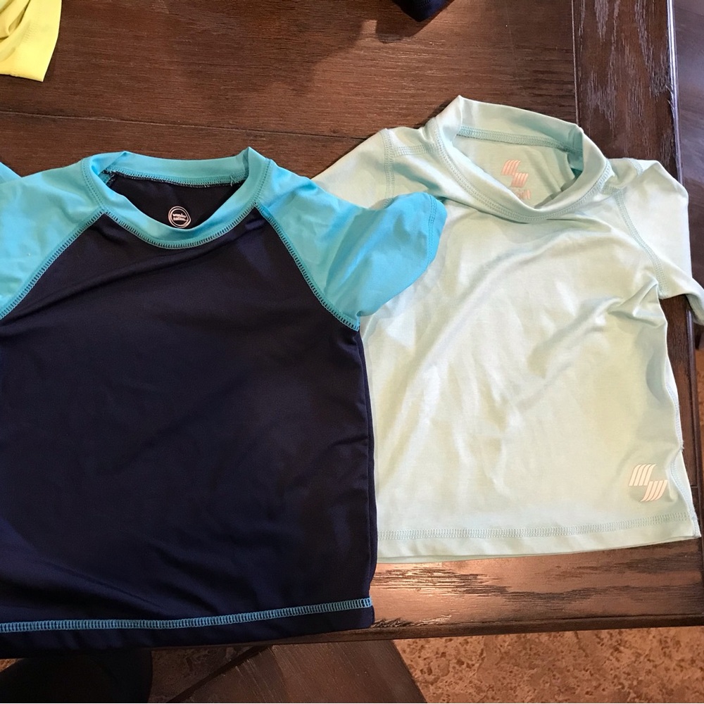 Pair of toddler rash guards